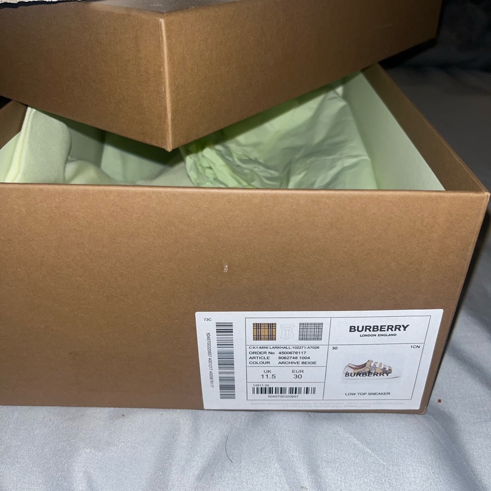 Burberry Low Top Sneakers